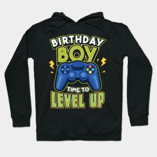 Birthday Boy Time to Level Up Gamer Hoodie